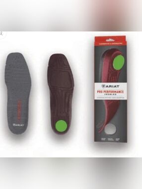 Ariat Pro Performance Men's Wide Square Toe Boot Insole Size 11